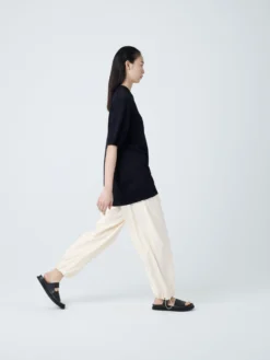 Studio Nicholson Gia Cotton Viscose Pant In Linen -Studio Nicholson GIAPANTLINEN3 scaled