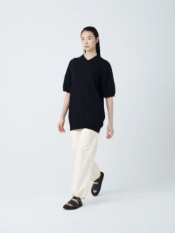 Studio Nicholson Gia Cotton Viscose Pant In Linen -Studio Nicholson GIAPANTLINEN4 scaled