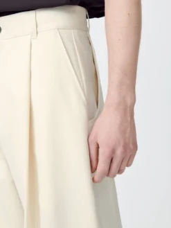 Studio Nicholson Guild Pant In Milk -Studio Nicholson GUILDPEACHEDMILK scaled