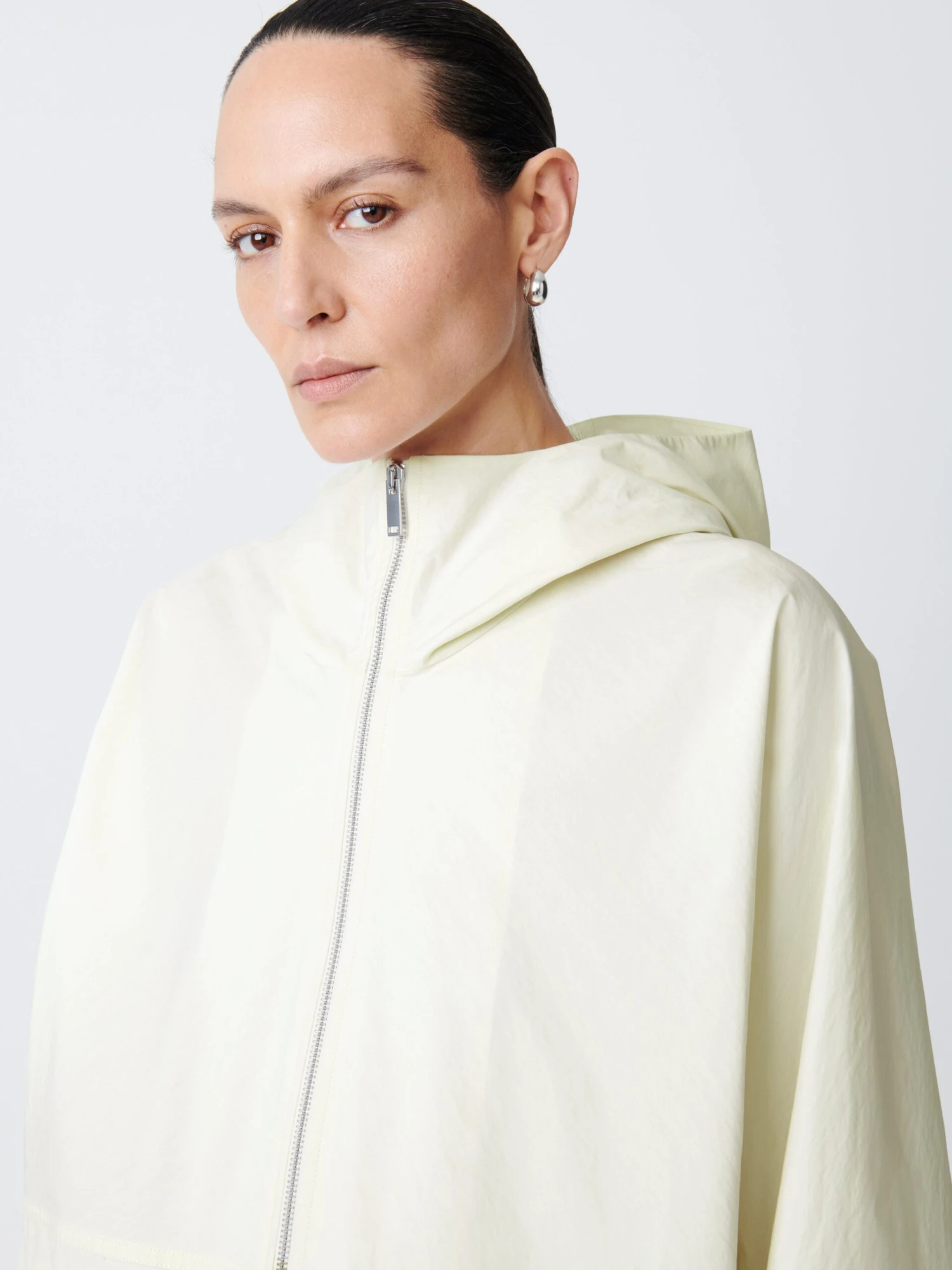 Studio Nicholson Godwin Anorak In Bone 6 Studio Nicholson Godwin Anorak In Bone - Image 6
