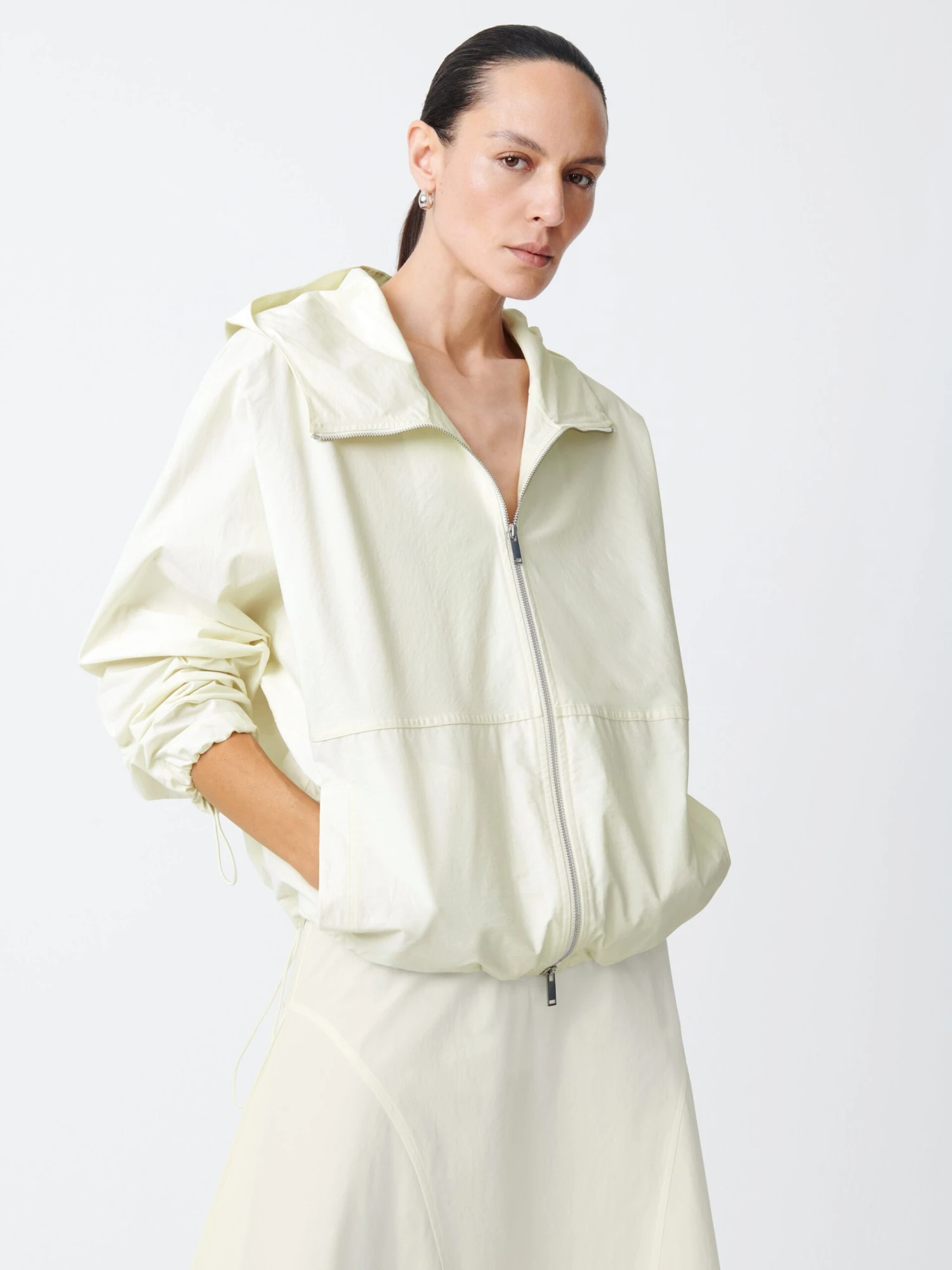 Studio Nicholson Godwin Anorak In Bone 5 Studio Nicholson Godwin Anorak In Bone - Image 5