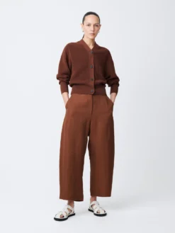 Studio Nicholson Hana Knit In Carob Brown