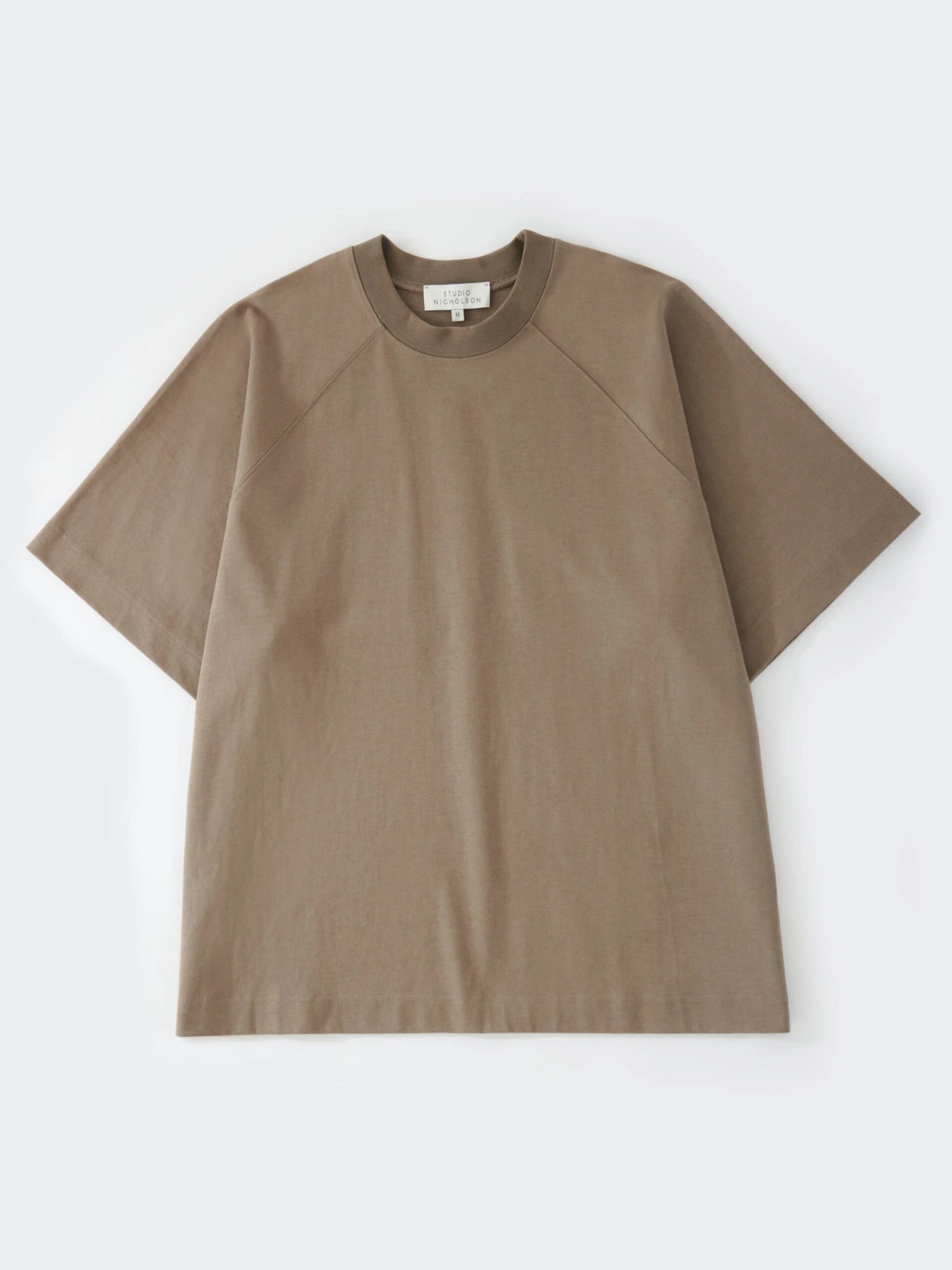 Studio Nicholson Harlow T-Shirt In Rock 6 Studio Nicholson Harlow T-Shirt In Rock - Image 6