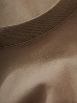 Studio Nicholson Harlow T-Shirt In Rock 13 Studio Nicholson Harlow T-Shirt In Rock -Studio Nicholson HARLOWSNM 1160ROCK 175 scaled