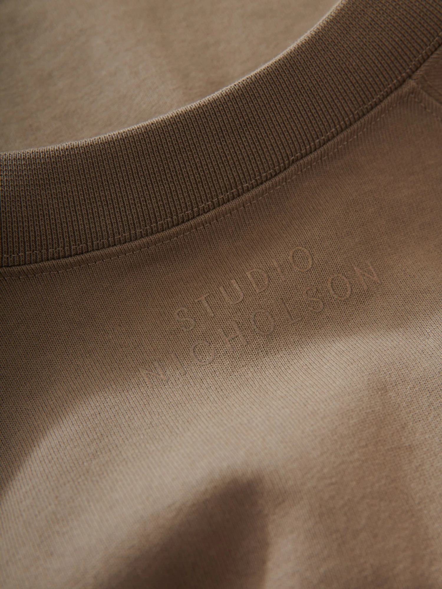 Studio Nicholson Harlow T-Shirt In Rock 7 Studio Nicholson Harlow T-Shirt In Rock - Image 7