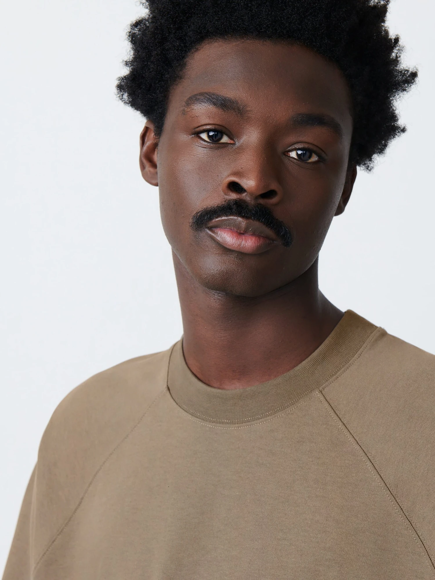 Studio Nicholson Harlow T-Shirt In Rock 5 Studio Nicholson Harlow T-Shirt In Rock - Image 5