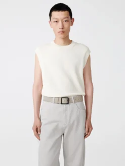 Studio Nicholson Hashi Knit In Parchment 9 Studio Nicholson Hashi Knit In Parchment -Studio Nicholson HASHISNM 949HIGHTWISTCOTTONPARCHMENT scaled