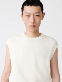 Studio Nicholson Hashi Knit In Parchment 11 Studio Nicholson Hashi Knit In Parchment -Studio Nicholson HASHISNM 949HIGHTWISTCOTTONPARCHMENT3 scaled