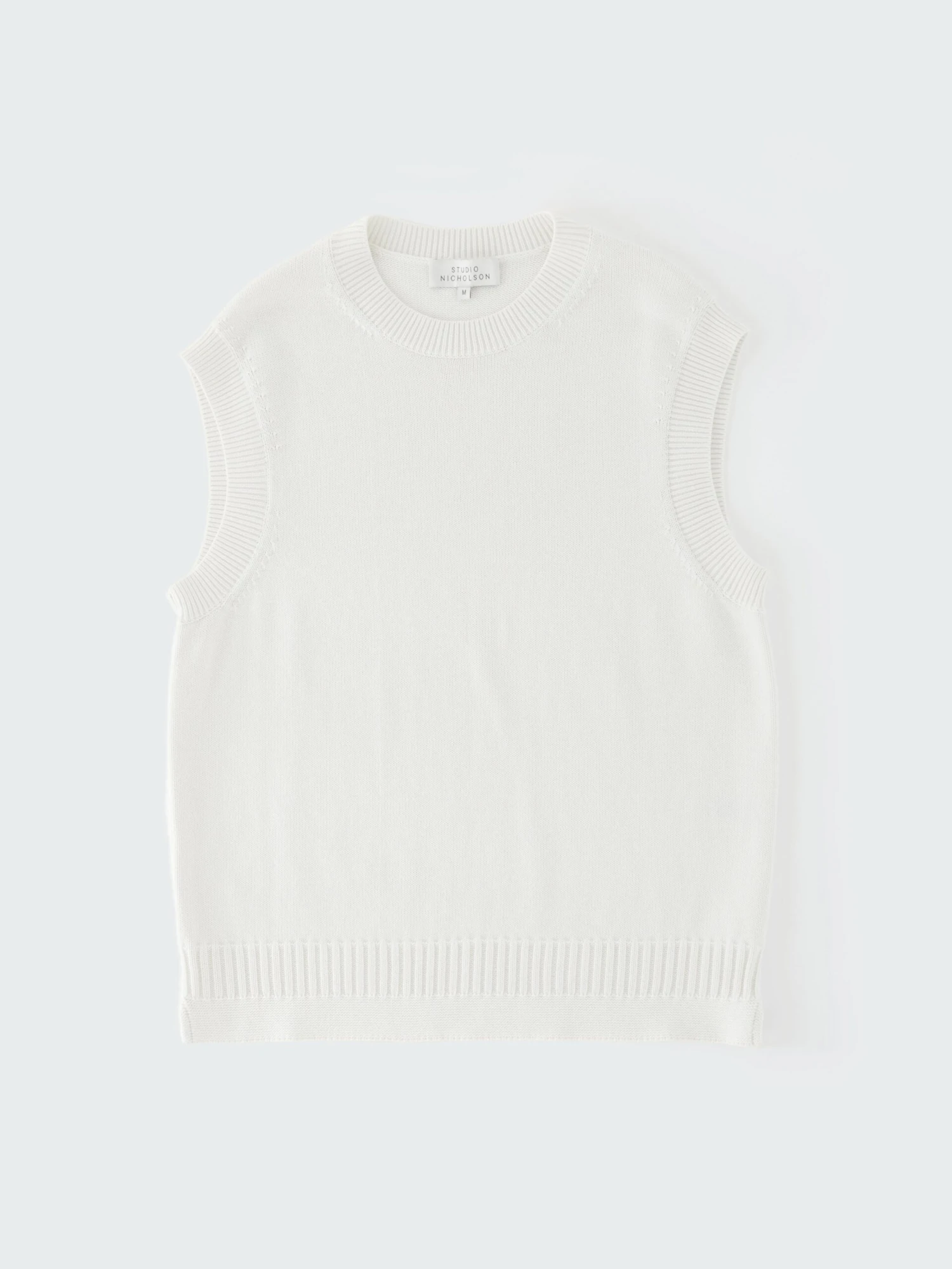 Studio Nicholson Hashi Knit In Parchment 6 Studio Nicholson Hashi Knit In Parchment - Image 6