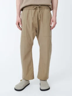 Studio Nicholson Haye Pant In Fatigue -Studio Nicholson HAYESNM 1171JapaneseCottonPantsinFatigue2 scaled
