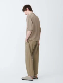 Studio Nicholson Haye Pant In Fatigue -Studio Nicholson HAYESNM 1171JapaneseCottonPantsinFatigue3 scaled