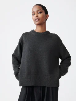 Studio Nicholson Hima Knit In Lead