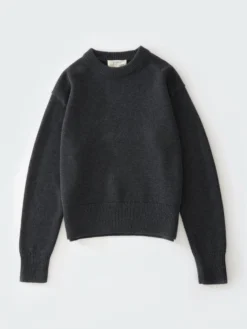 Studio Nicholson Hima Knit In Lead -Studio Nicholson HIMASNW 1349MERINOCOTTONLEAD 934 FS scaled