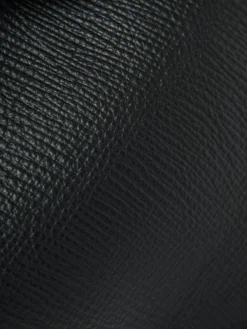 Studio Nicholson Shiboru Leather Bag In Black -Studio Nicholson HISASHISN742 PALMELLATOLEATHERBLACK 323 scaled