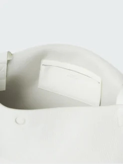 Studio Nicholson Shiboru Leather Bag In Parchment -Studio Nicholson HISASHISN742 PALMELLATOLEATHERIVORY 282 ba91fd8c df4b 4944 94b7 b96830a7ff1c scaled