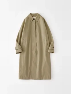 Studio Nicholson Holin Coated Cotton Coat In Birch -Studio Nicholson HOLIN628BIRCH FS 7beba1ec b760 406a b2c6 fb85c0a2a71b scaled