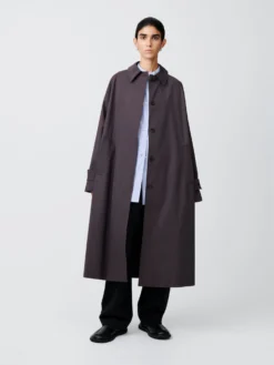 Studio Nicholson Holin Coat In Cocoa