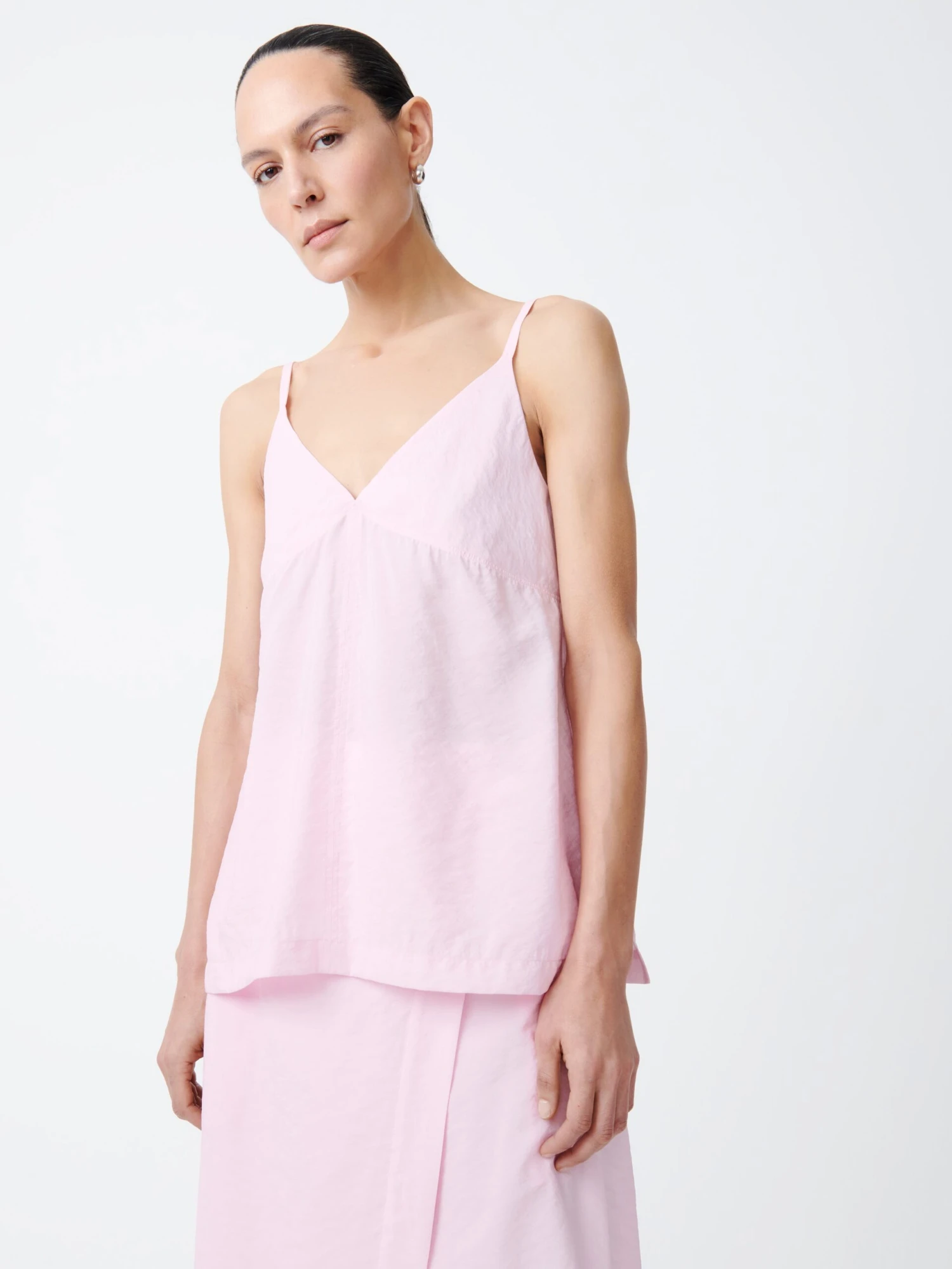 Studio Nicholson Holzer Top In Miami Pink 1 Studio Nicholson Holzer Top In Miami Pink