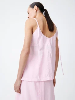 Studio Nicholson Holzer Top In Miami Pink 12 Studio Nicholson Holzer Top In Miami Pink -Studio Nicholson HOLZERSNW 1402TEXTUREDVISCOSEMIAMIPINK1 scaled