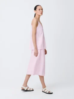 Studio Nicholson Holzer Top In Miami Pink 11 Studio Nicholson Holzer Top In Miami Pink -Studio Nicholson HOLZERSNW 1402TEXTUREDVISCOSEMIAMIPINK4 scaled