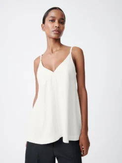 Studio Nicholson Holzer Top In Parchment