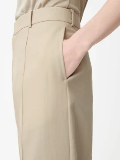 Studio Nicholson Highway Pant In Plaster -Studio Nicholson Highway SNM1139DryCottonPantsPlaster6 scaled