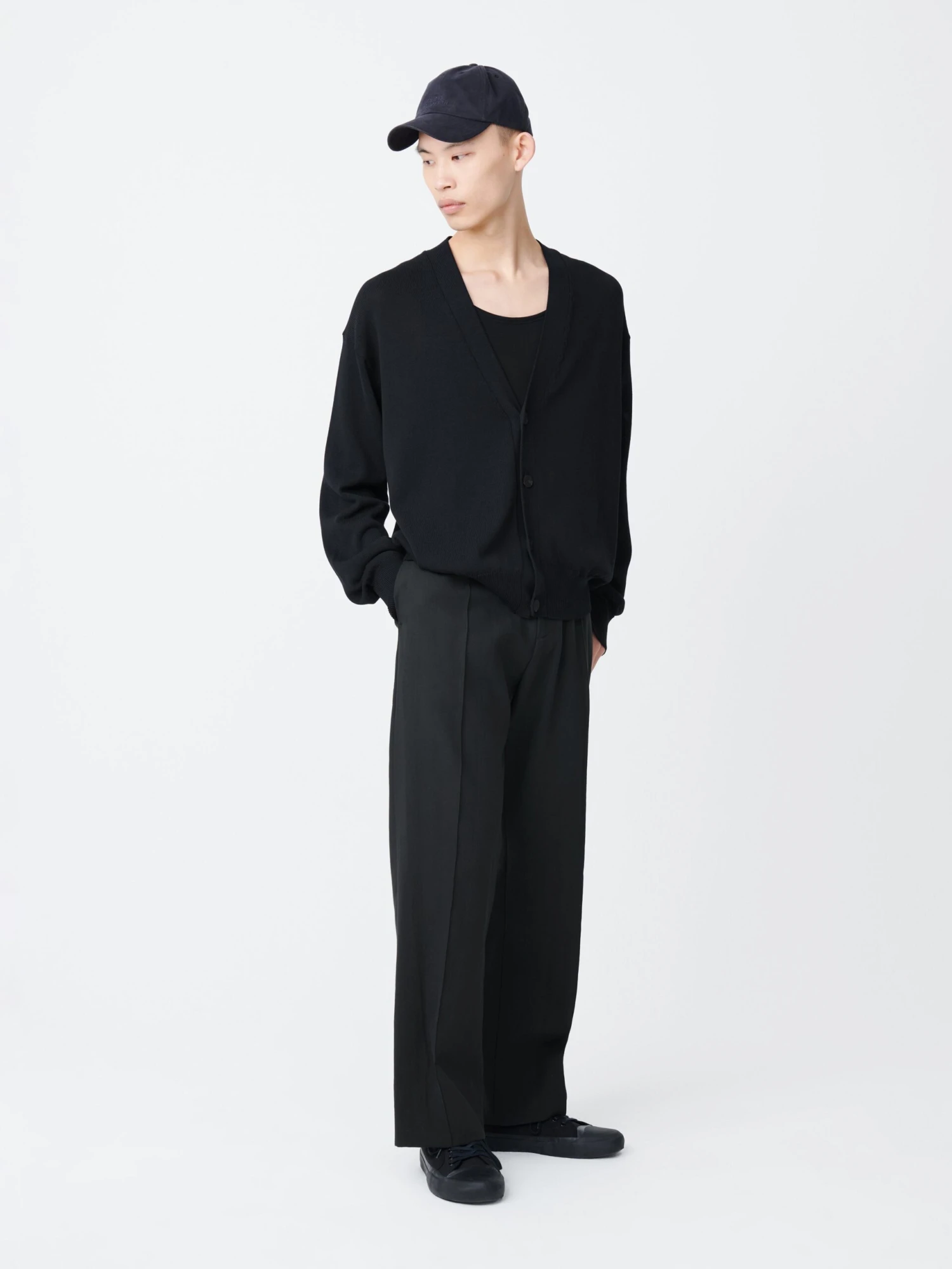 Studio Nicholson Highway Pant In Asphalt 2 Studio Nicholson Highway Pant In Asphalt - Image 2