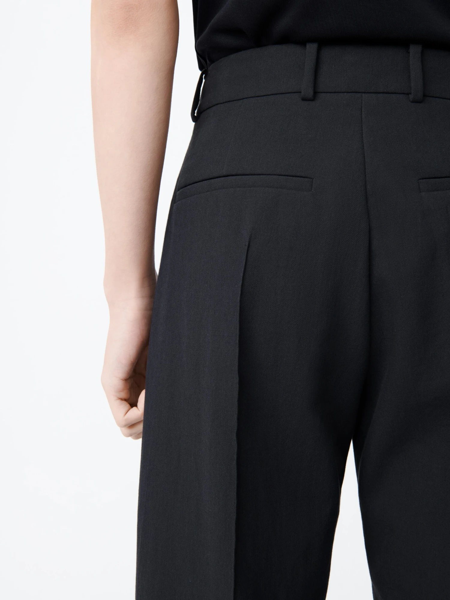 Studio Nicholson Highway Pant In Asphalt 7 Studio Nicholson Highway Pant In Asphalt - Image 7