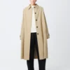 Studio Nicholson Holin Coat In Tan