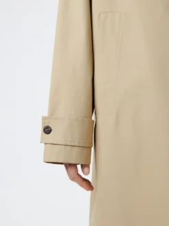Studio Nicholson Holin Coat In Tan -Studio Nicholson HolinSNW 628TechnicalCottonTAN NEW 5 scaled
