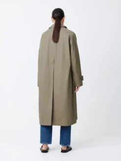 Studio Nicholson Holin Coat In Dark Dusk -Studio Nicholson Holindarkdusk2 scaled