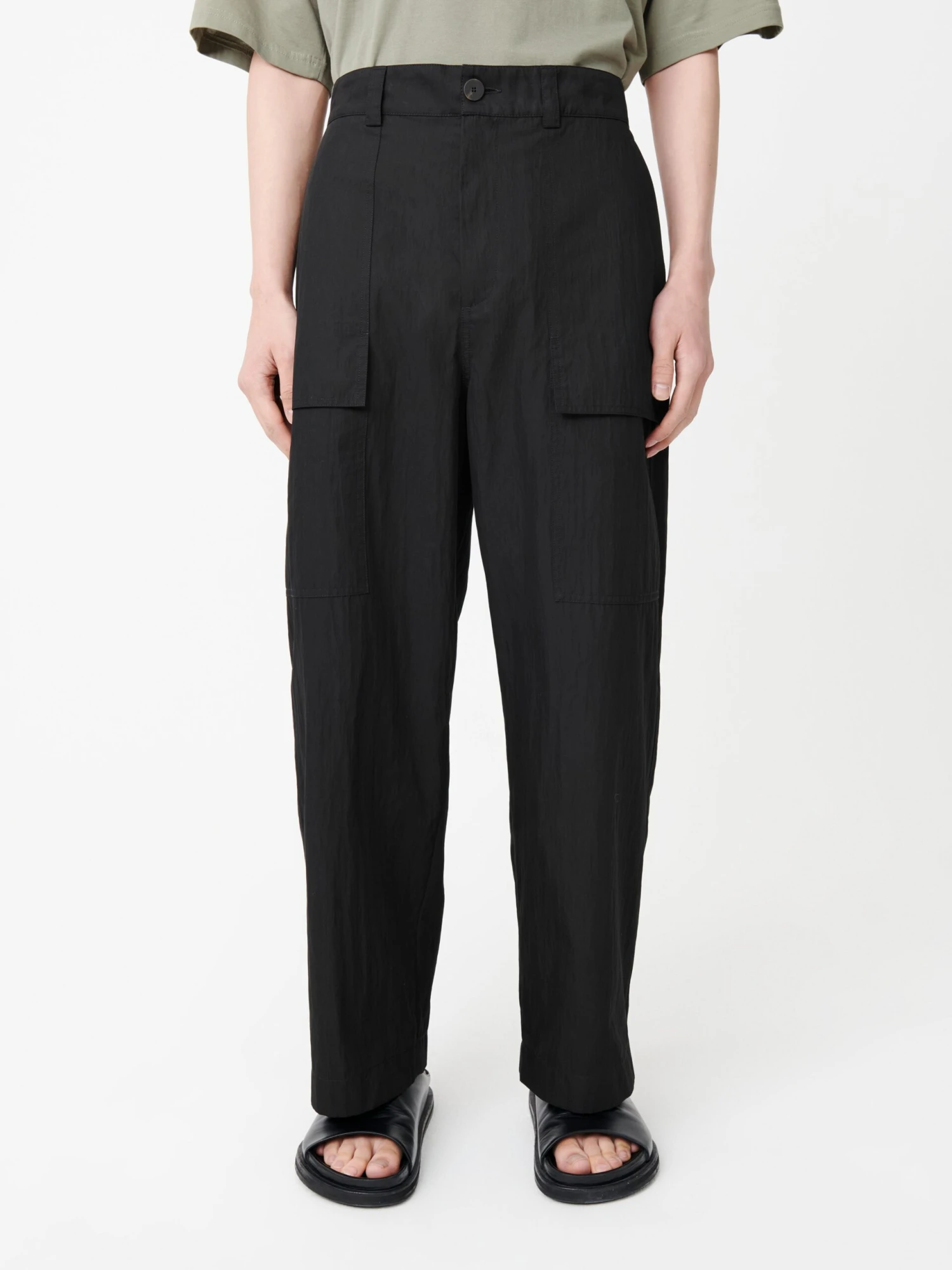Studio Nicholson Howse Pant In Black 3 Studio Nicholson Howse Pant In Black - Image 3