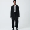 Studio Nicholson Impala Coat In Black