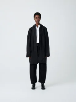 Studio Nicholson Impala Coat In Black