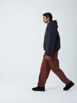 Studio Nicholson Indus Padded Parka In Black -Studio Nicholson INDUSCOATBLACK3 scaled