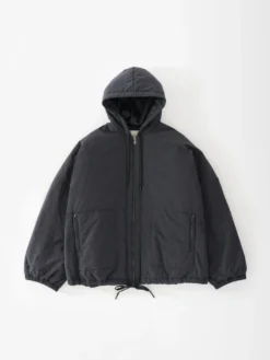 Studio Nicholson Indus Padded Parka In Black -Studio Nicholson INDUSSNM 981 58710 FS scaled