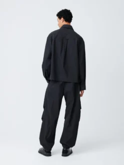 Studio Nicholson Iso Shirt In Darkest Navy -Studio Nicholson ISOSHIRTDNAVY3 scaled
