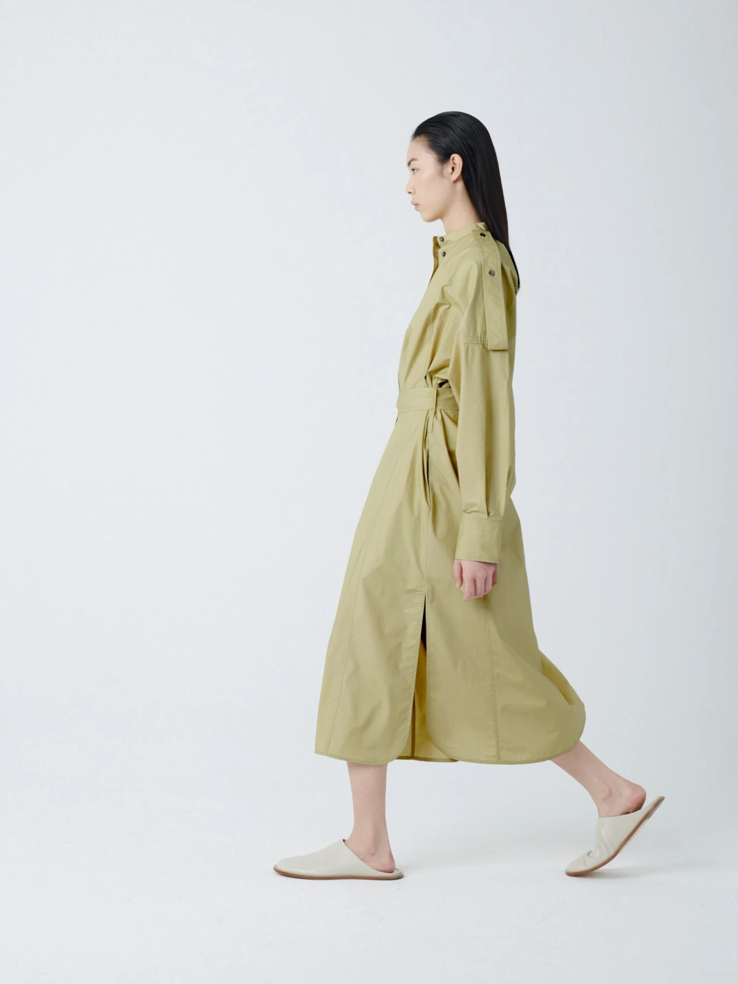 Studio Nicholson Itarsi Dress In Corn 4 Studio Nicholson Itarsi Dress In Corn - Image 4