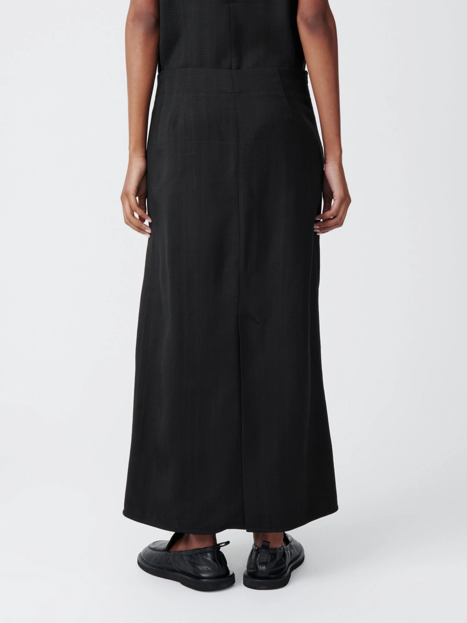 Studio Nicholson Jaya Skirt In Black 5 Studio Nicholson Jaya Skirt In Black - Image 5