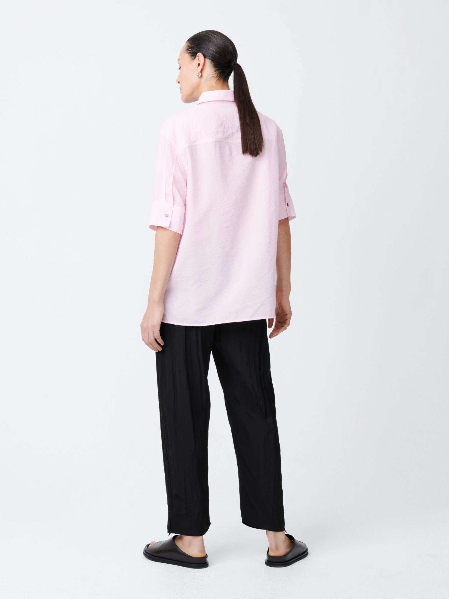 Studio Nicholson Jonzen Shirt In Miami Pink 4 Studio Nicholson Jonzen Shirt In Miami Pink - Image 4