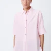 Studio Nicholson Jonzen Shirt In Miami Pink