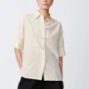 Studio Nicholson Jonzen Shirt In Parchment