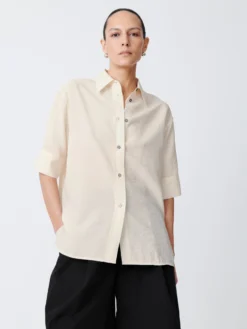 Studio Nicholson Jonzen Shirt In Parchment