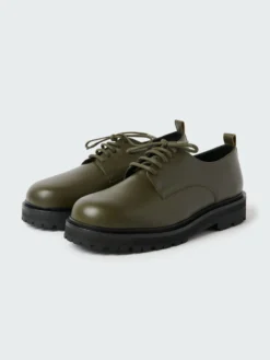 Studio Nicholson Jackson Shoe In Dark Sage