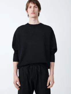 Studio Nicholson Kami Knit In Darkest Navy