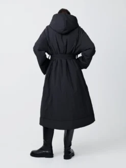 Studio Nicholson Kariba Ecodown Coat In Black -Studio Nicholson KARIBACOATBLACK2 scaled