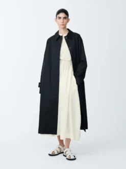Studio Nicholson Katrine Dress In Parchment -Studio Nicholson KATRINEPARCHMENT2 scaled