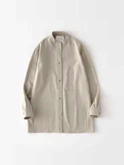 Studio Nicholson Kavali Shirt In Corn 11 Studio Nicholson Kavali Shirt In Corn -Studio Nicholson KAVALI1137CORN FS scaled