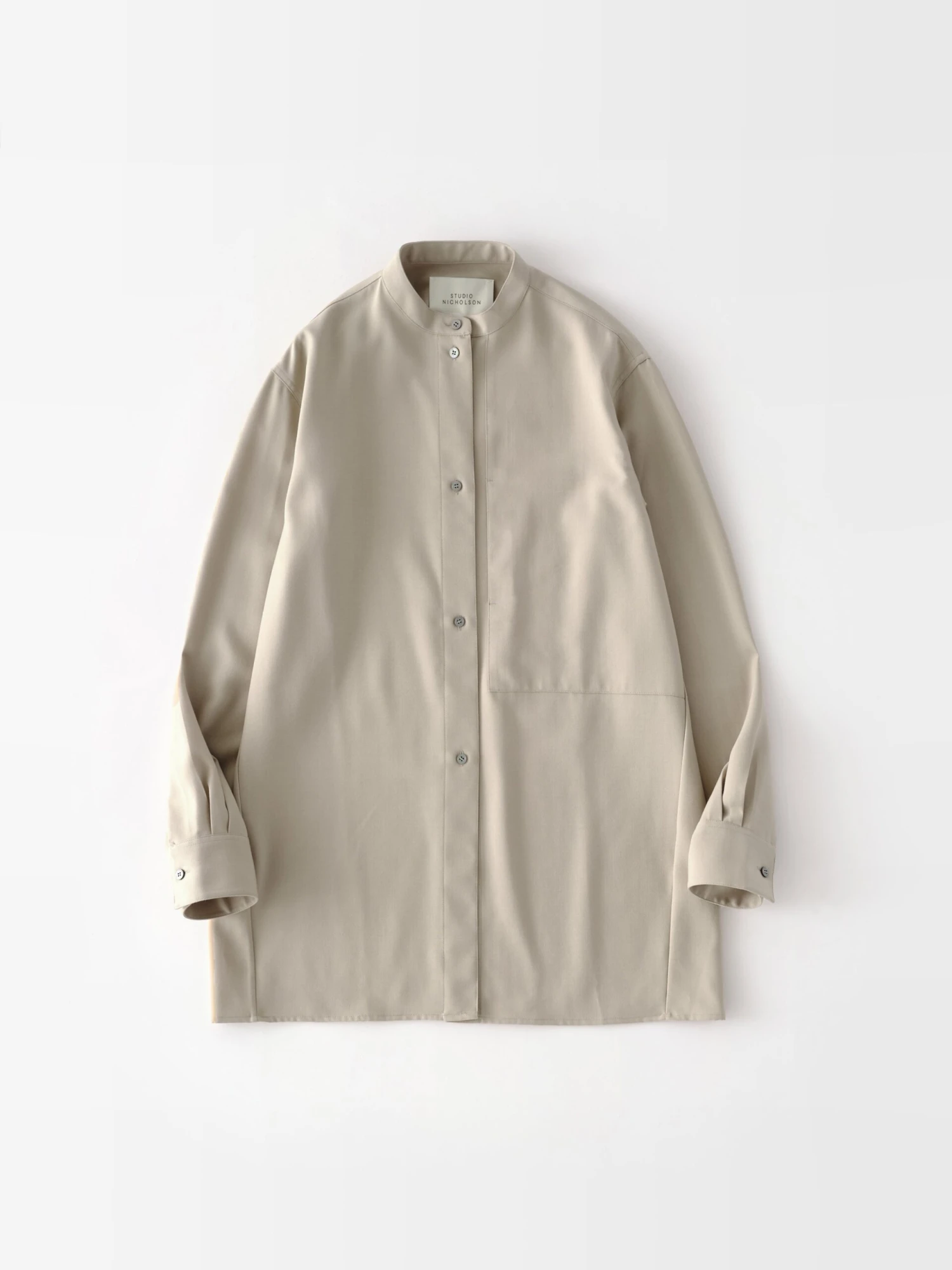 Studio Nicholson Kavali Shirt In Corn 6 Studio Nicholson Kavali Shirt In Corn - Image 6