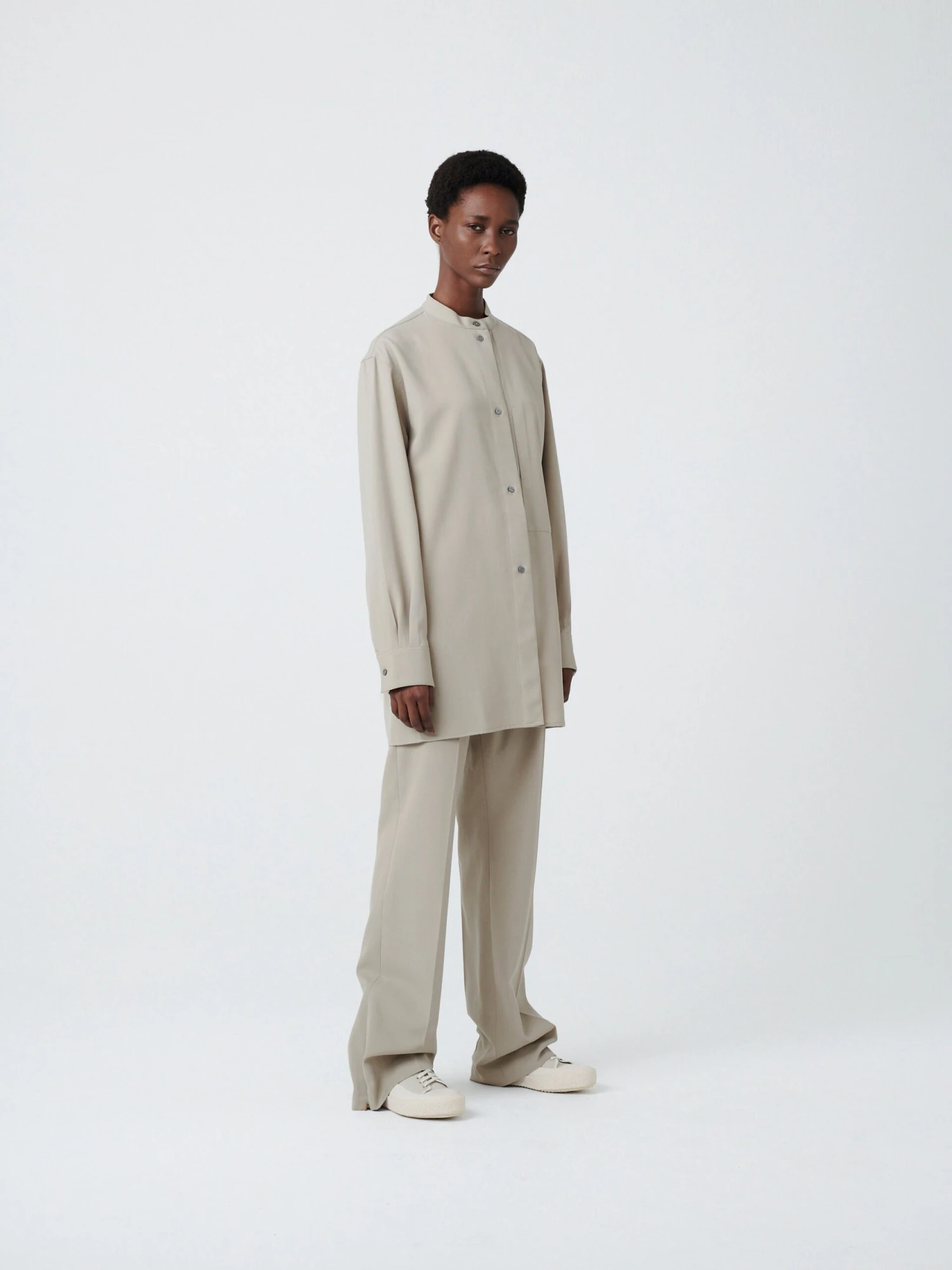 Studio Nicholson Kavali Shirt In Corn 2 Studio Nicholson Kavali Shirt In Corn - Image 2